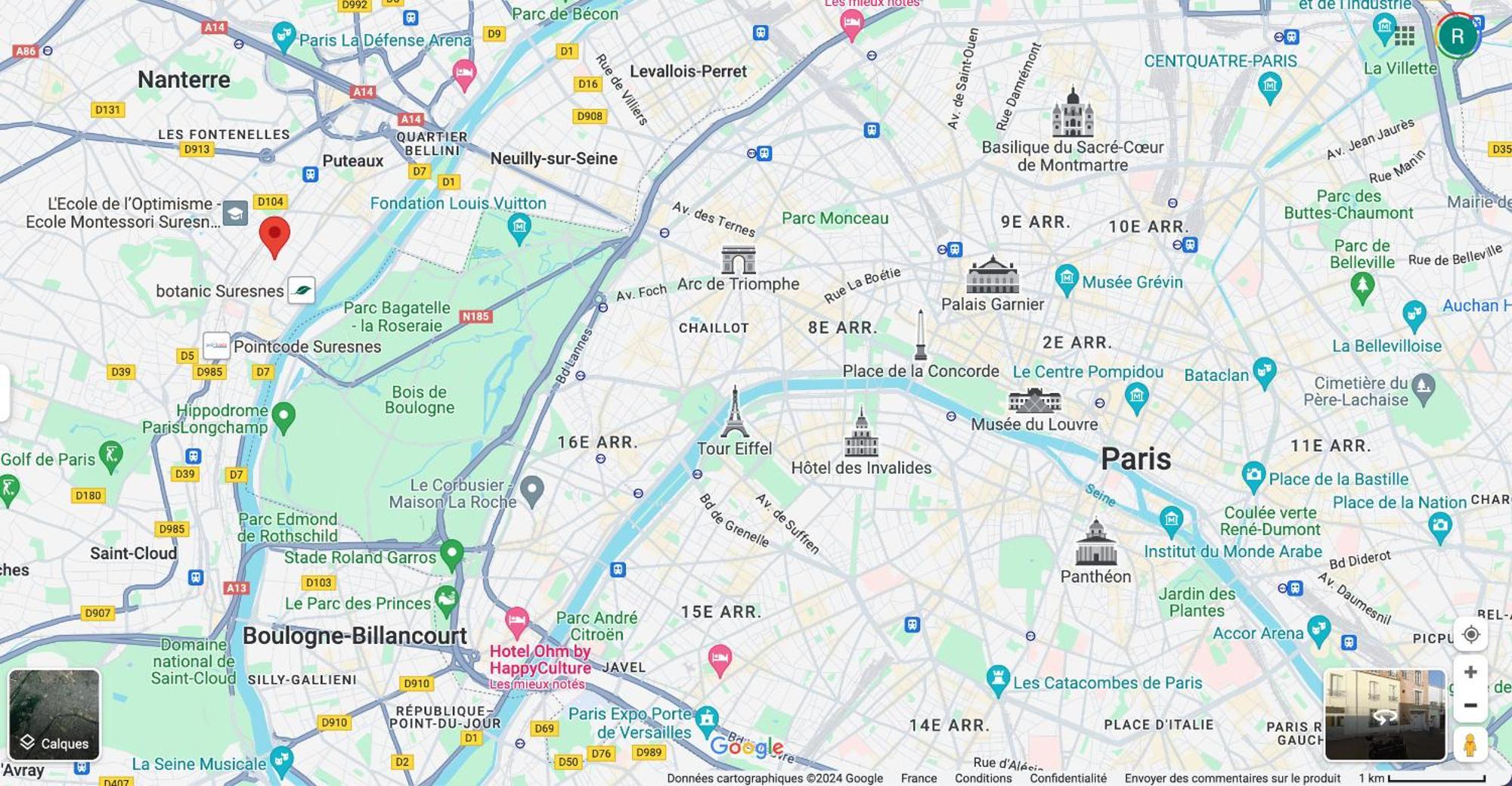 Apartamento A 10 Min De La Defense Et A 20 Min De Paris Suresnes Exterior foto